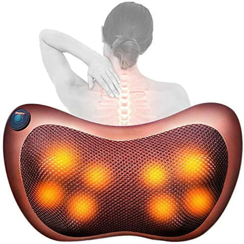 Full Body Massager, Electric Heating Kneading Infrared Therapy Pillow