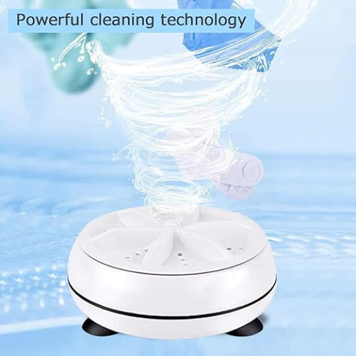 Twist & Wash: The Ultimate 3-in-1 Mini Portable Washing Machine & Dishwasher