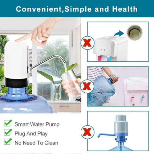 Automatic Water Dispenser Water Pump Wireless Electric Water Pump Auto Suction Pump