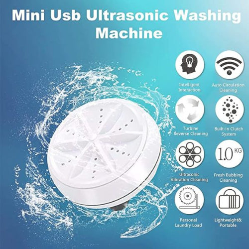 Twist & Wash: The Ultimate 3-in-1 Mini Portable Washing Machine & Dishwasher