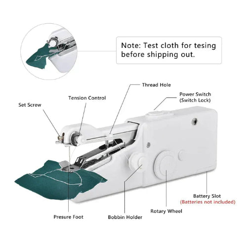 Portable Sewing Machine ( Instant Stitching )