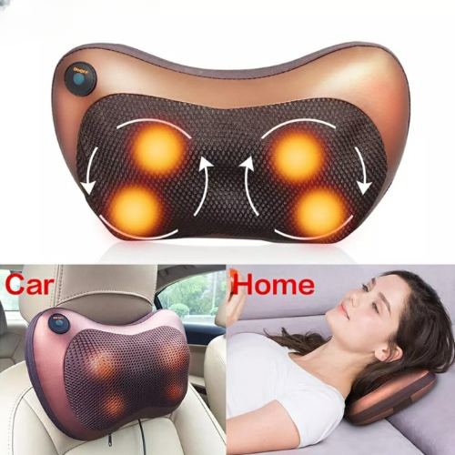 Full Body Massager, Electric Heating Kneading Infrared Therapy Pillow