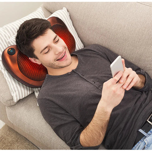 Full Body Massager, Electric Heating Kneading Infrared Therapy Pillow