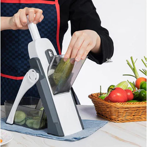 Food Slicer – Safe Vegetable Cutter with Adjustable Thickness for Quick Meal Prep