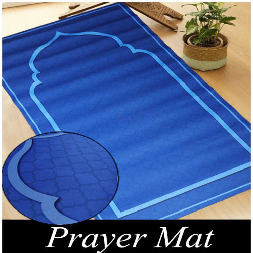 Travel Janamaz (Prayer Mat) – Washable & Durable Traditional Saudi Style Janamaz for Traveling
