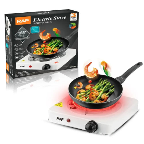 Electric Cooking Stove – Quick Heat-up I Easy to Clean I Safe & Durable