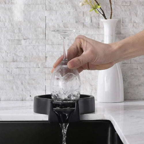 Glass Washer For Kitchen – Glass Rinser Cup Bottle Washer Cleaner For Kitchen Sinks