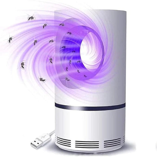 USB Electric Mosquito Killer Lamp LED Trap Pest Repellent Insect Zapper