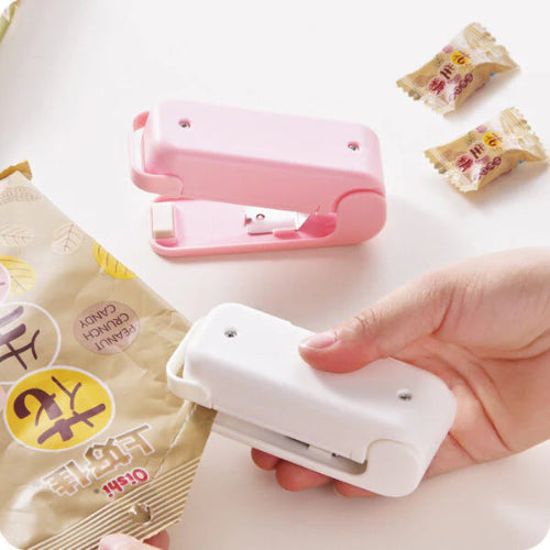 Portable Snack Bag Sealing Machine – Mini Heat Sealer for Plastic Food Bags & Kitchen Storage