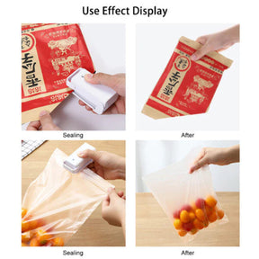 Portable Snack Bag Sealing Machine – Mini Heat Sealer for Plastic Food Bags & Kitchen Storage