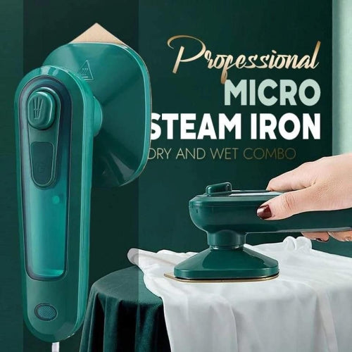 MINI STEAM IRON, COMPACT & CONVENIENT, TRAVEL IRON, EASY TO CARRY, BEAUTIFUL APPEARANCE.